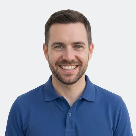 Big smile showing teeth